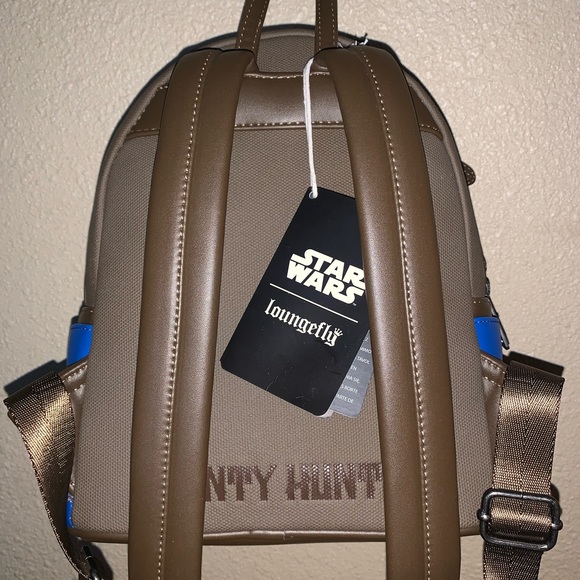 Loungefly Star Wars Cad Bane Figural Cosplay Mini Backpack Vegan Leather NWT - Picture 4 of 11